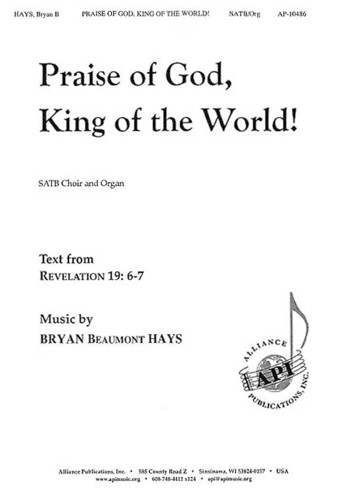 Praise of God, King of the World!